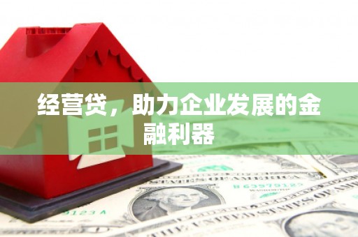 宜黄经营贷，助力企业发展的金融利器