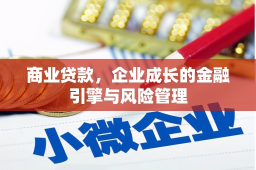 宜黄商业贷款，企业成长的金融引擎与风险管理
