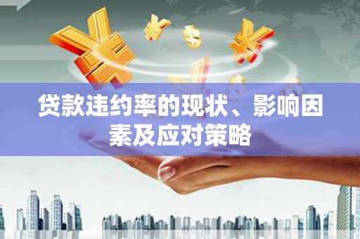 宜黄贷款违约率的现状、影响因素及应对策略