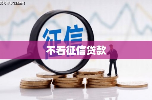宜黄不看征信贷款
