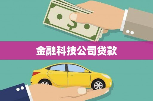 宜黄金融科技公司贷款