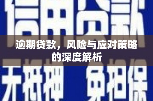 宜黄逾期贷款，风险与应对策略的深度解析