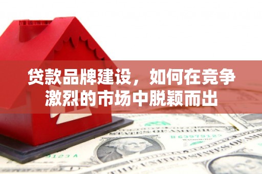 宜黄贷款品牌建设，如何在竞争激烈的市场中脱颖而出