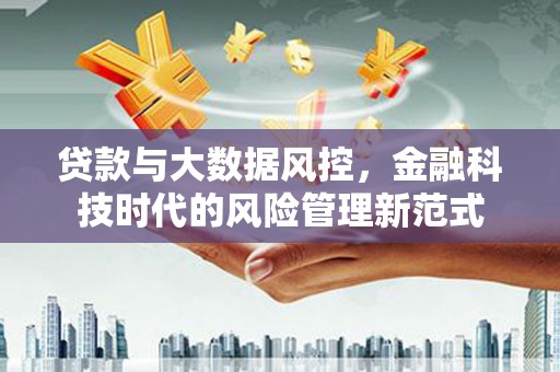 宜黄贷款与大数据风控，金融科技时代的风险管理新范式