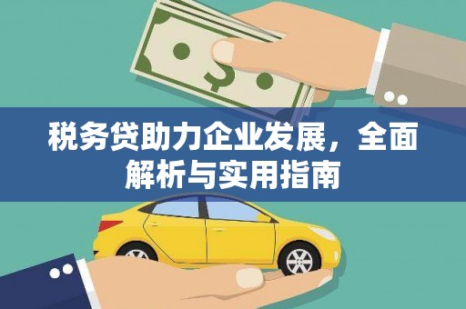 宜黄税务贷助力企业发展，全面解析与实用指南