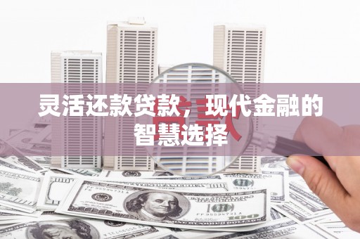宜黄灵活还款贷款，现代金融的智慧选择