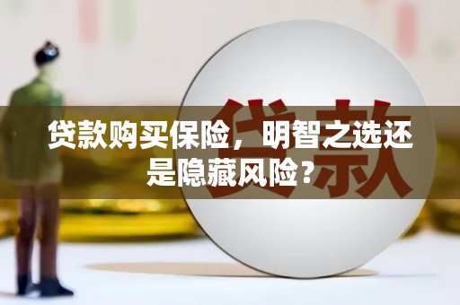 宜黄贷款购买保险，明智之选还是隐藏风险？