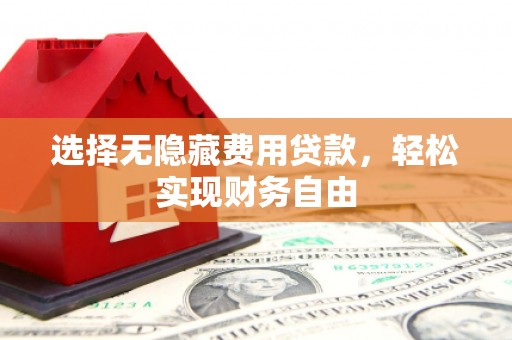 宜黄选择无隐藏费用贷款，轻松实现财务自由