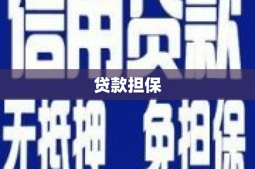 宜黄贷款担保