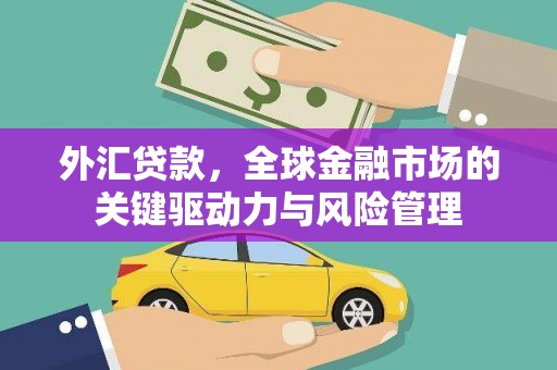宜黄外汇贷款，全球金融市场的关键驱动力与风险管理