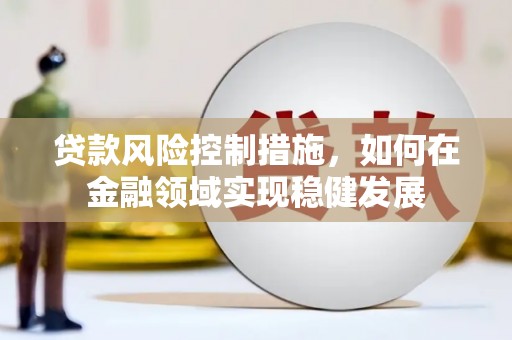 宜黄贷款风险控制措施，如何在金融领域实现稳健发展