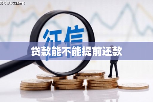宜黄贷款能不能提前还款