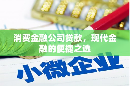 宜黄消费金融公司贷款，现代金融的便捷之选