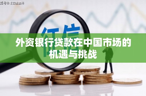 宜黄外资银行贷款在中国市场的机遇与挑战