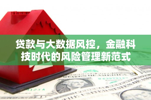 宜黄贷款与大数据风控，金融科技时代的风险管理新范式