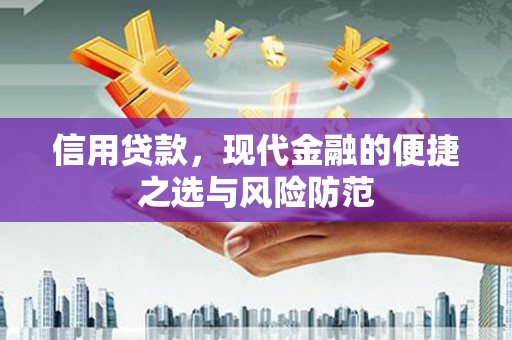 宜黄信用贷款，现代金融的便捷之选与风险防范