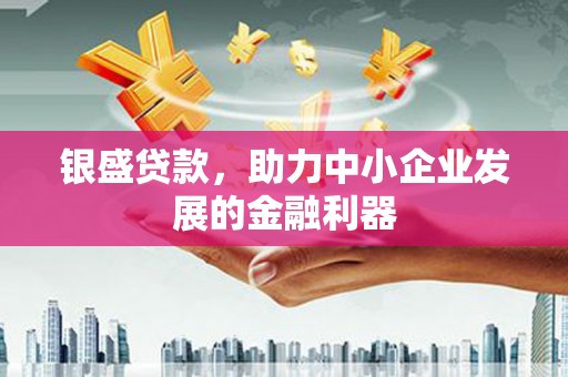 宜黄银盛贷款，助力中小企业发展的金融利器