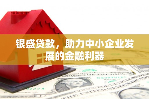 宜黄银盛贷款，助力中小企业发展的金融利器