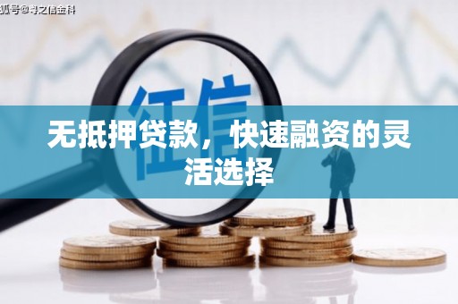 宜黄无抵押贷款，快速融资的灵活选择