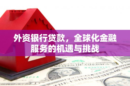 宜黄外资银行贷款，全球化金融服务的机遇与挑战
