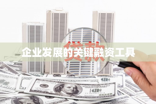 宜黄企业发展的关键融资工具