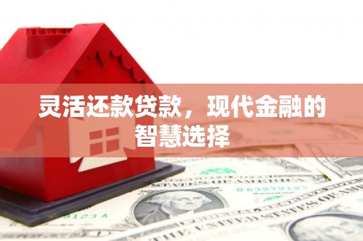 宜黄灵活还款贷款，现代金融的智慧选择