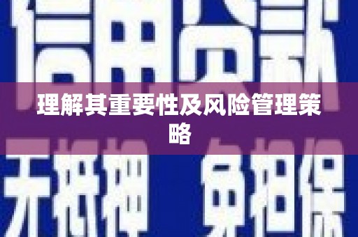 宜黄理解其重要性及风险管理策略
