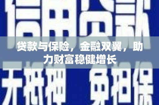 宜黄贷款与保险，金融双翼，助力财富稳健增长