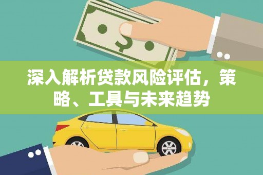 宜黄深入解析贷款风险评估，策略、工具与未来趋势