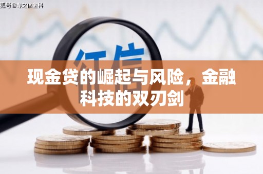 宜黄现金贷的崛起与风险，金融科技的双刃剑