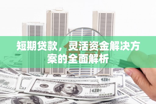 宜黄短期贷款，灵活资金解决方案的全面解析