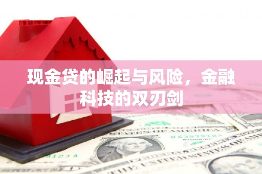 宜黄现金贷的崛起与风险，金融科技的双刃剑