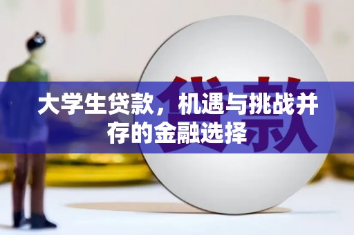 宜黄大学生贷款，机遇与挑战并存的金融选择