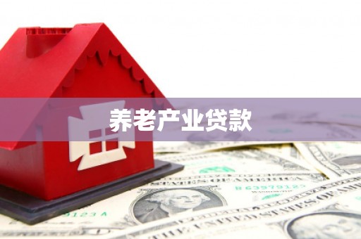 宜黄养老产业贷款