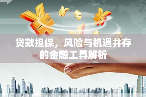 宜黄贷款担保，风险与机遇并存的金融工具解析